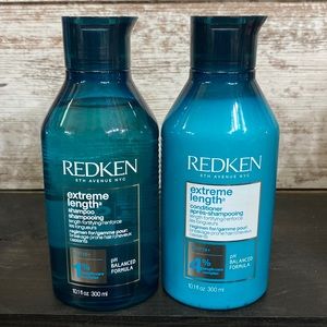 Extreme length shampoo and conditioner